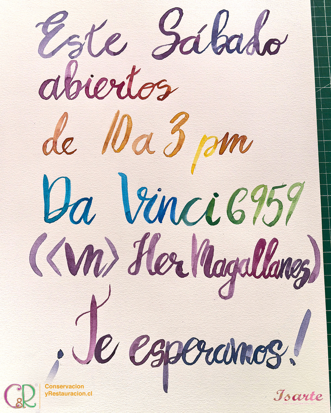 C&R Abierto este Sábado de 10 a 15 hrs